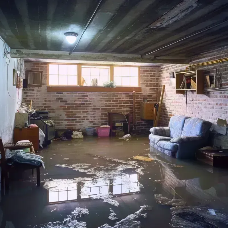 Flooded Basement Cleanup in Houston, MS